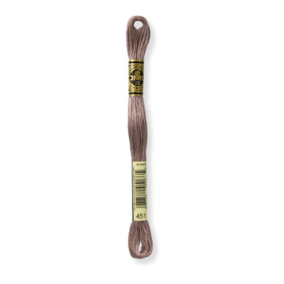 Hilo Bordar Mouliné 117 DMC (Grises)