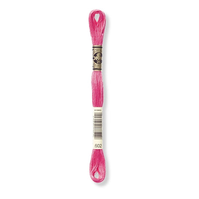 Hilo Bordar Mouliné 117 DMC (Rosados)