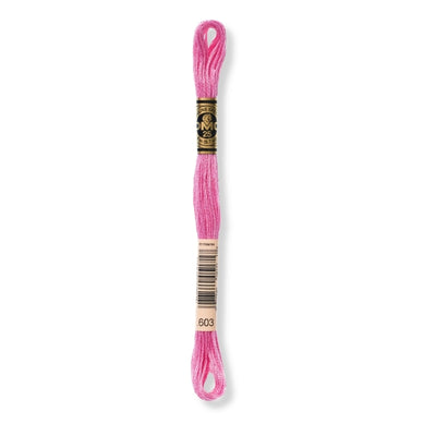Hilo Bordar Mouliné 117 DMC (Rosados)