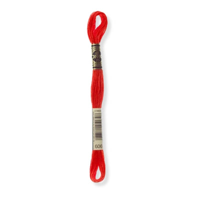 Hilo Bordar Mouliné 117 DMC (Rojos)
