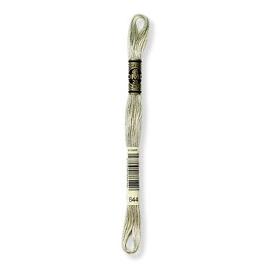 Hilo Bordar Mouliné 117 DMC (Grises)