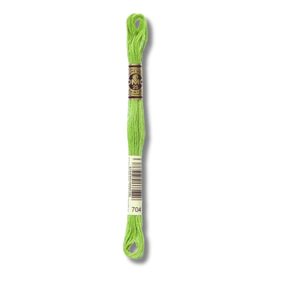 Hilo Bordar Mouliné 117 DMC (Verdes)
