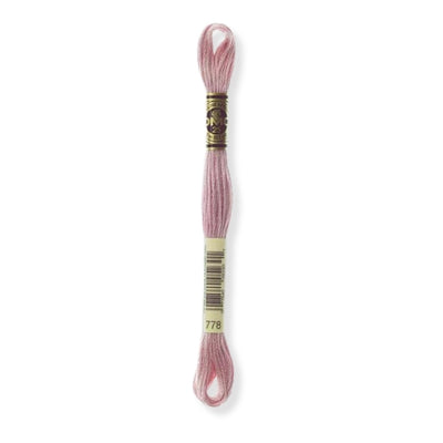 Hilo Bordar Mouliné 117 DMC (Rosados)