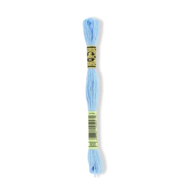 Hilo Bordar Mouliné 117 DMC (Azules)