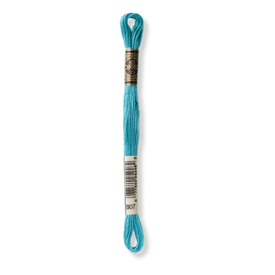Hilo Bordar Mouliné 117 DMC (Azules)