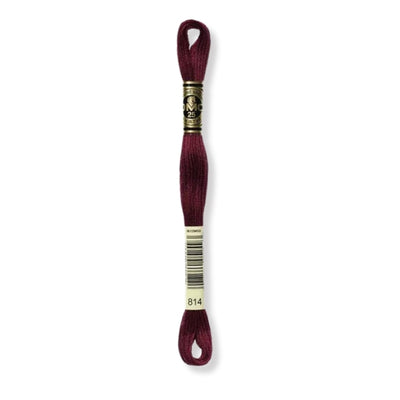 Hilo Bordar Mouliné 117 DMC (Rojos)