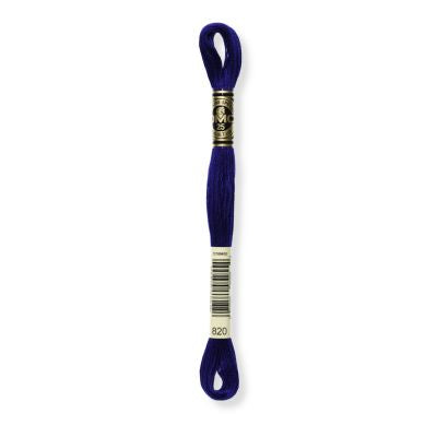 Hilo Bordar Mouliné 117 DMC (Azules)