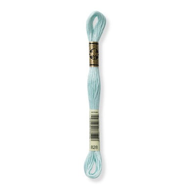 Hilo Bordar Mouliné 117 DMC (Azules)