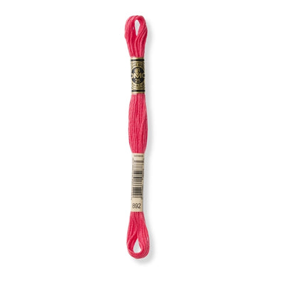 Hilo Bordar Mouliné 117 DMC (Rojos)