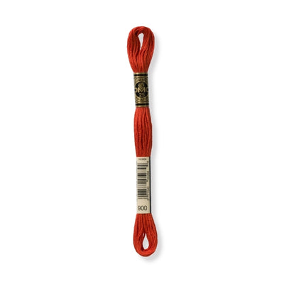 Hilo Bordar Mouliné 117 DMC (Rojos)