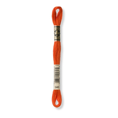 Hilo Bordar Mouliné 117 DMC (Rojos)