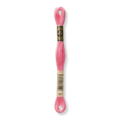 Hilo Bordar Mouliné 117 DMC (Rosados)