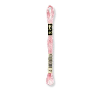 Hilo Bordar Mouliné 117 DMC (Rosados)