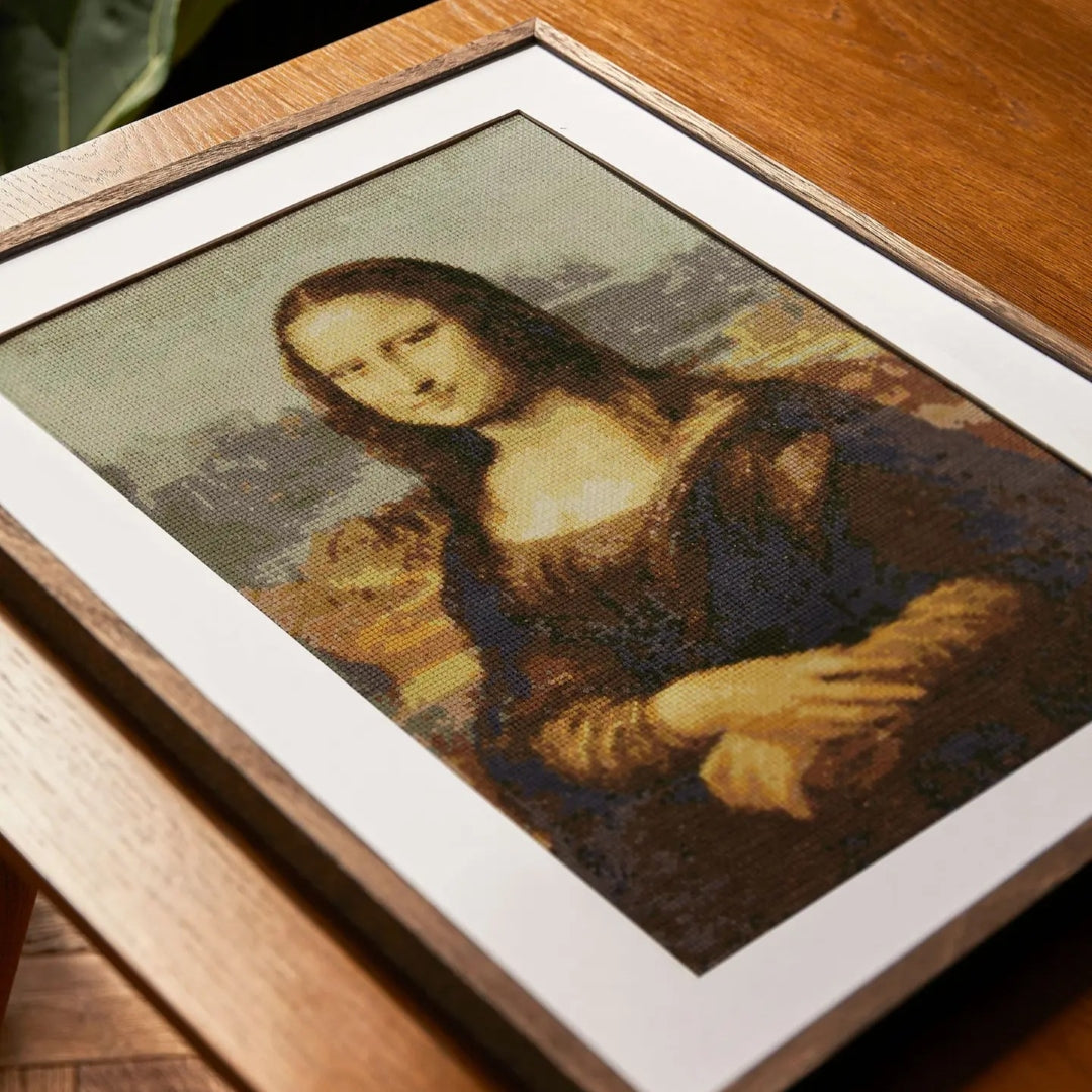 Kit de bordado Mona Lisa (DMC)