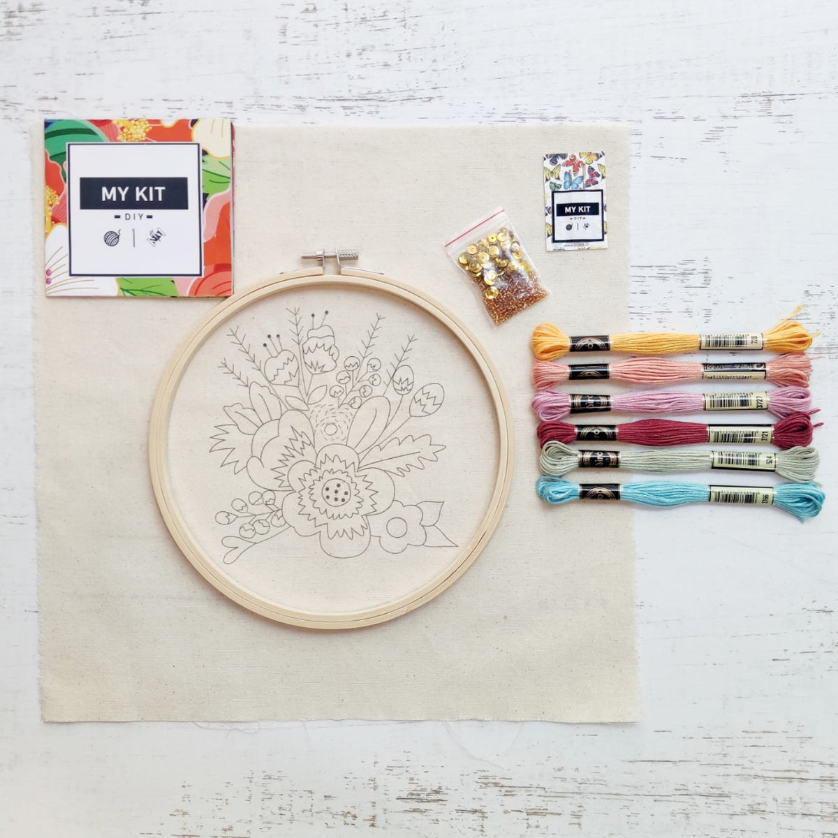 Kit de bordado Lorena (MY KIT)