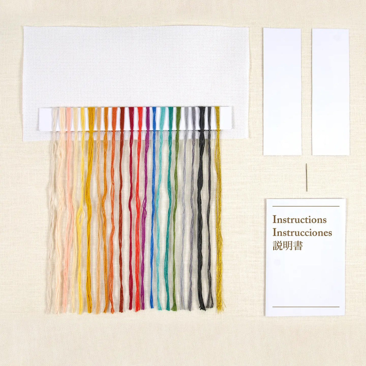 Kit de bordado El Beso marcapaginas (DMC)