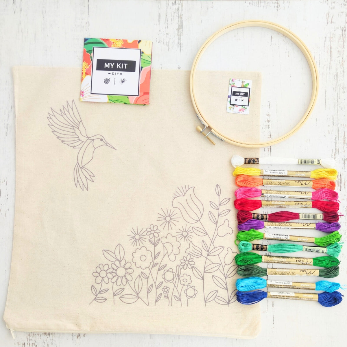 Kit de bordado Paulina (MY KIT)