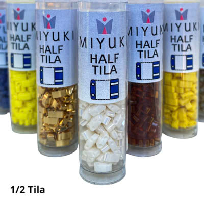 Mostacillas Miyuki - 1/2 TILA (Half Tila)