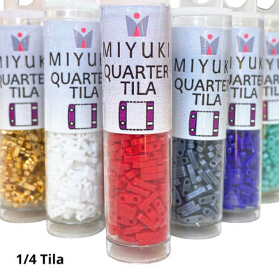 Mostacillas Miyuki - 1/4 TILA (Quarter Tila)