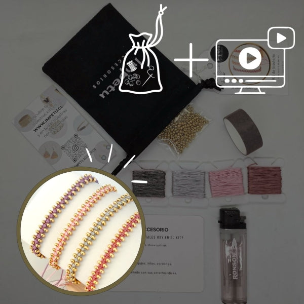 KIT Pulsera Pom Pom - Impetu