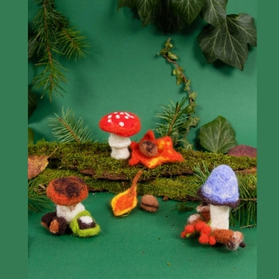 Kit de Fieltro Champiñones - DMC