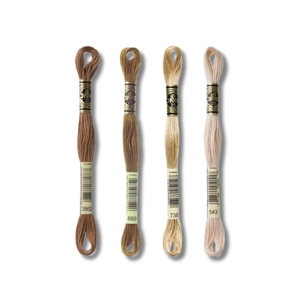 Hilo Bordar Mouliné 117 DMC (Cafes)