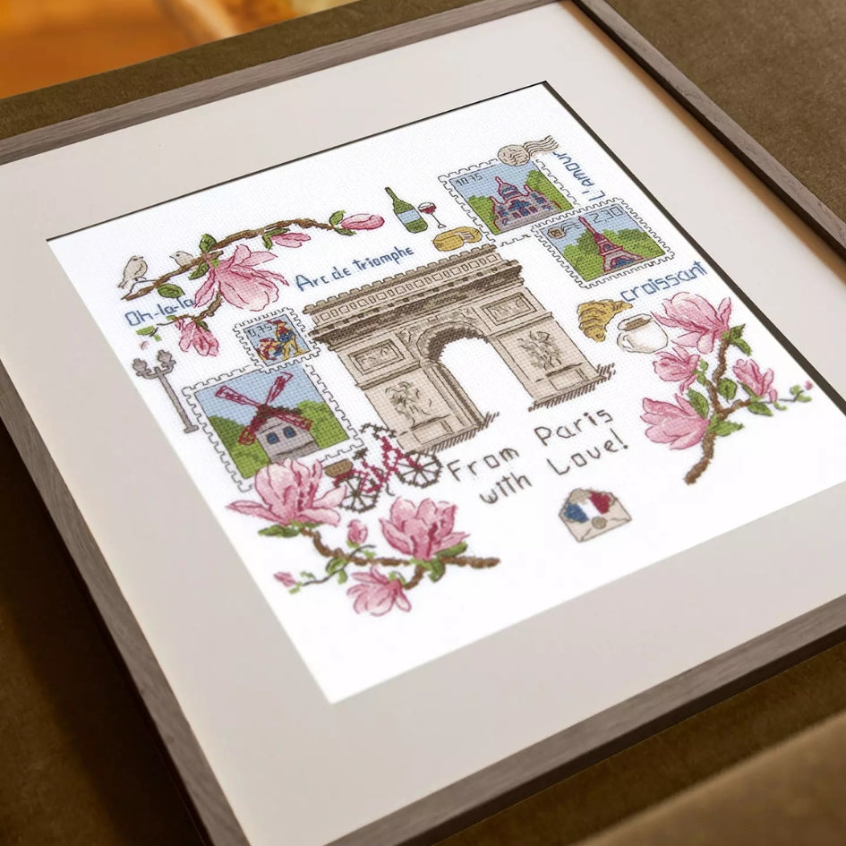 Kit de bordado Arco del Triunfo (DMC)