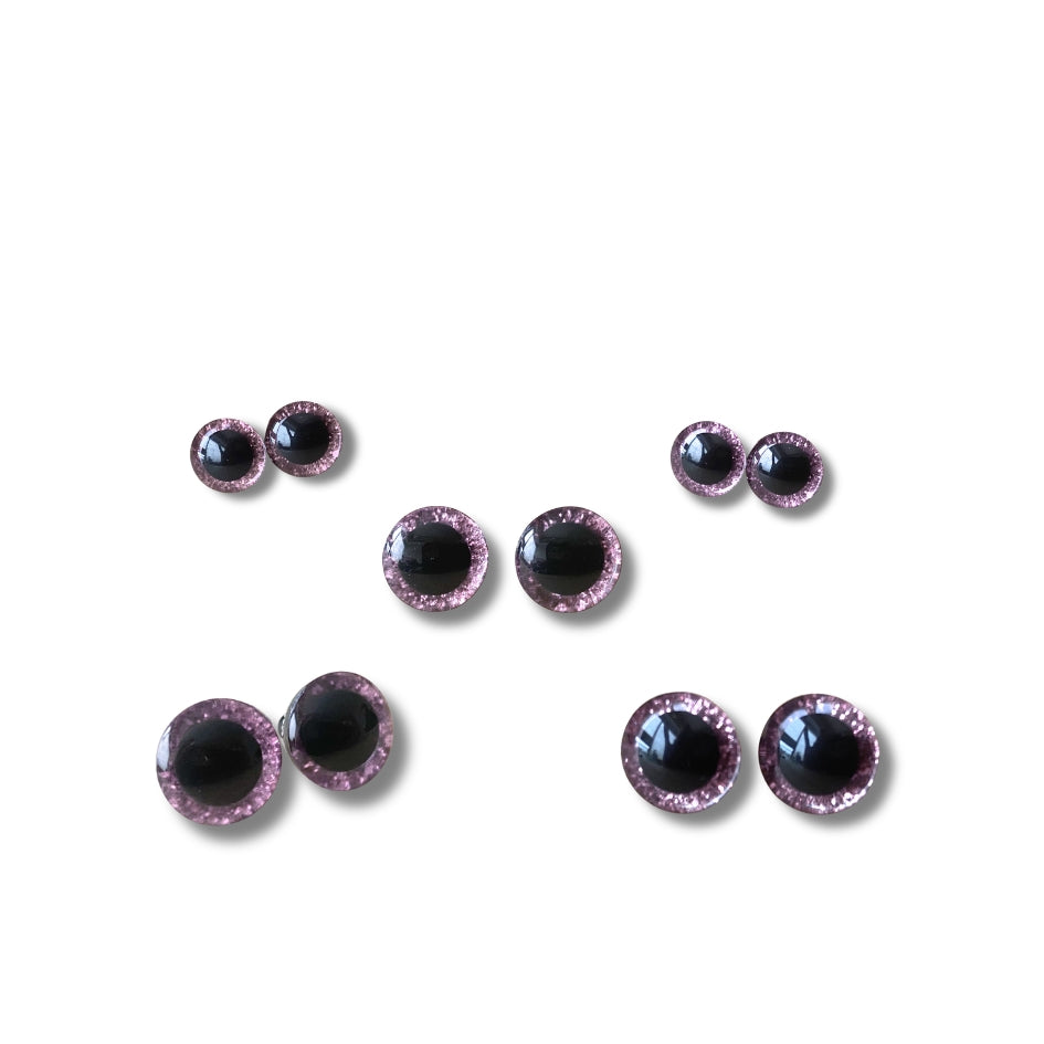 Ojos Amigurumi Cristal (5 pares)