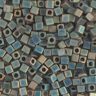 Mostacillas Miyuki - CUADRADA 3mm (Square) MATE