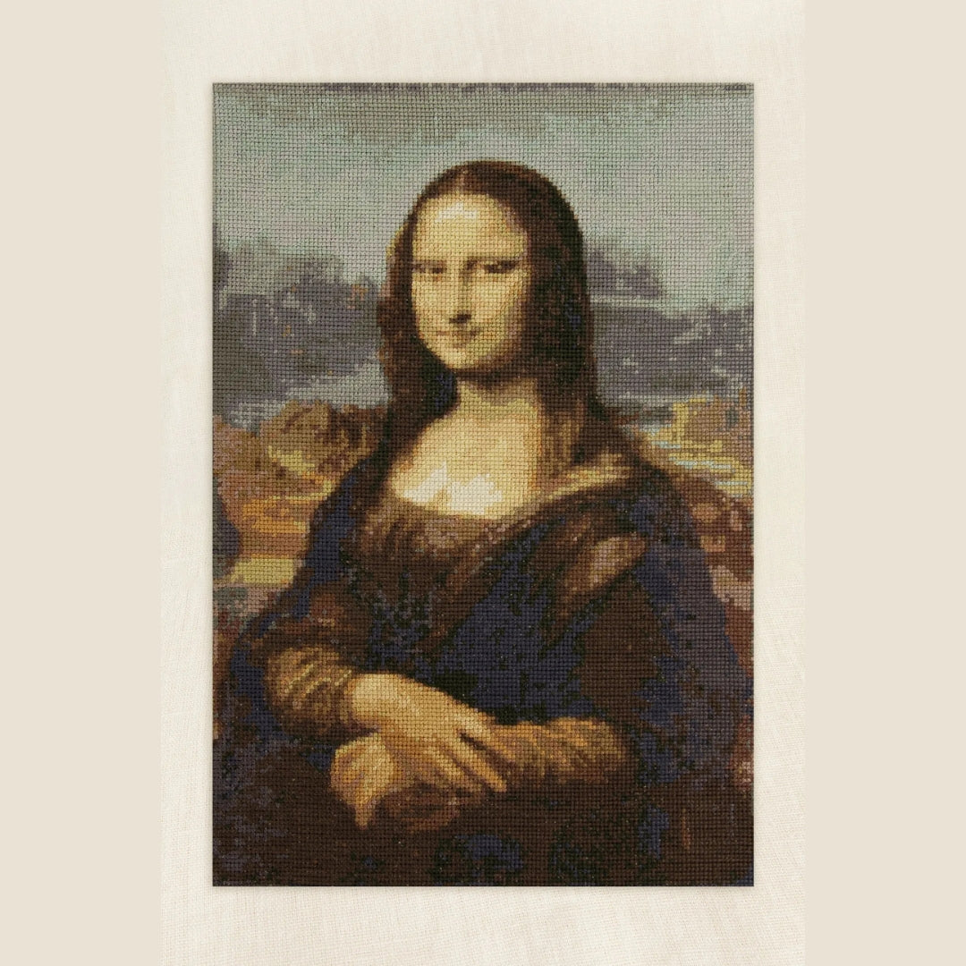 Kit de bordado Mona Lisa (DMC)
