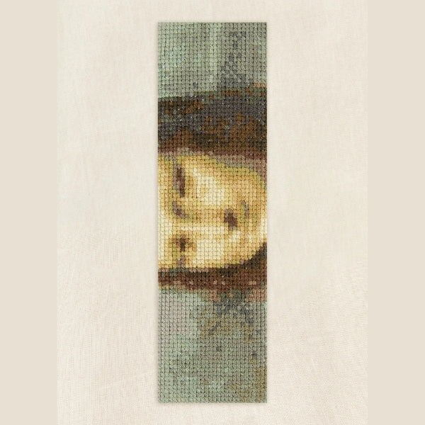 Kit de bordado La Mona Lisa marcapaginas (DMC)