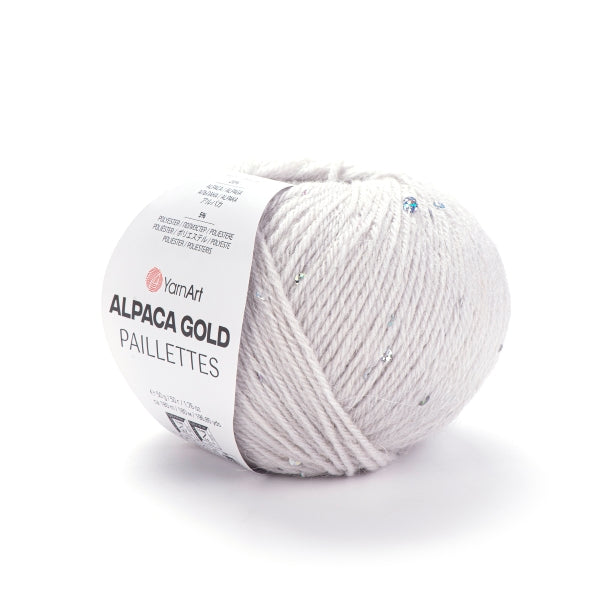 Alpaca Gold Paillette - Yarn Art