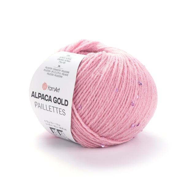 Alpaca Gold Paillette - Yarn Art