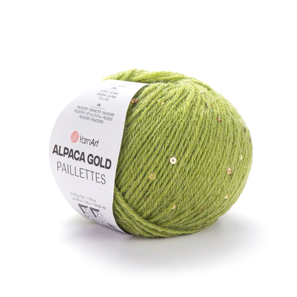 Alpaca Gold Paillette - Yarn Art