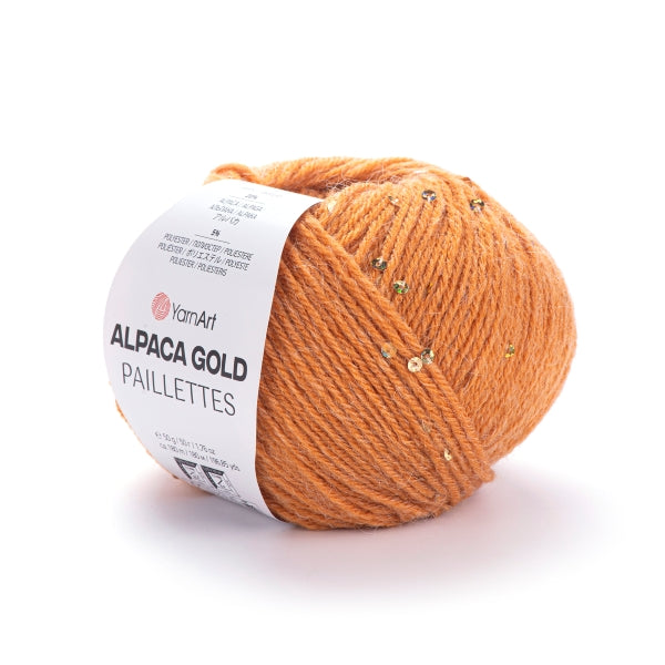 Alpaca Gold Paillette - Yarn Art