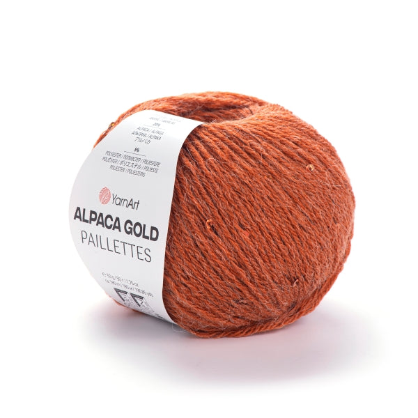 Alpaca Gold Paillette - Yarn Art