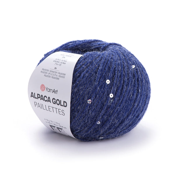Alpaca Gold Paillette - Yarn Art