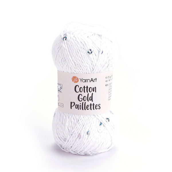 Cotton Gold Paillette - Yarn Art