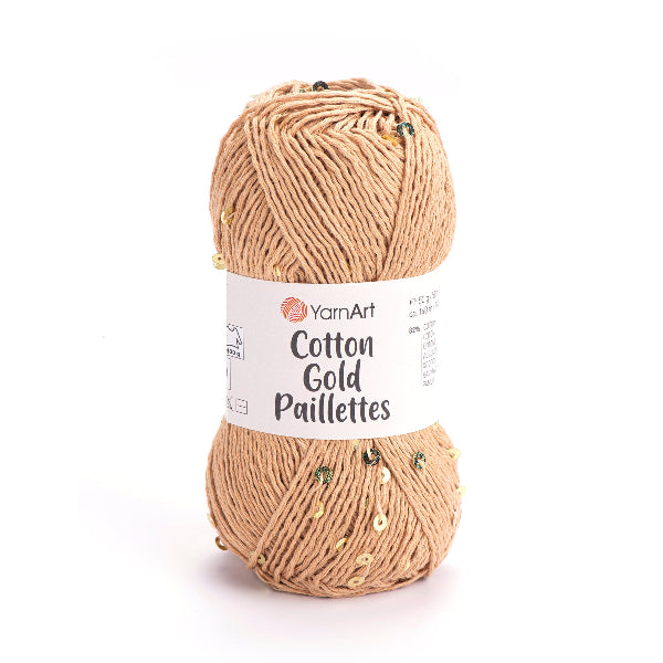 Cotton Gold Paillette - Yarn Art