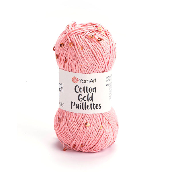 Cotton Gold Paillette - Yarn Art