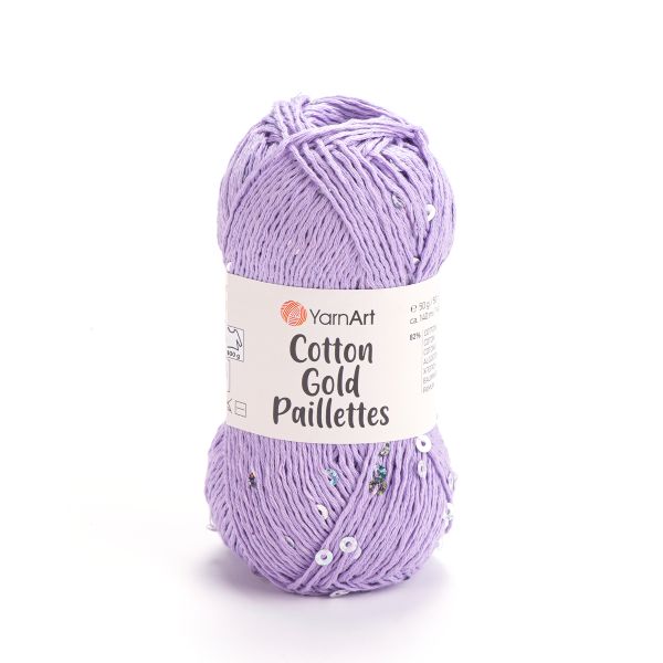 Cotton Gold Paillette - Yarn Art