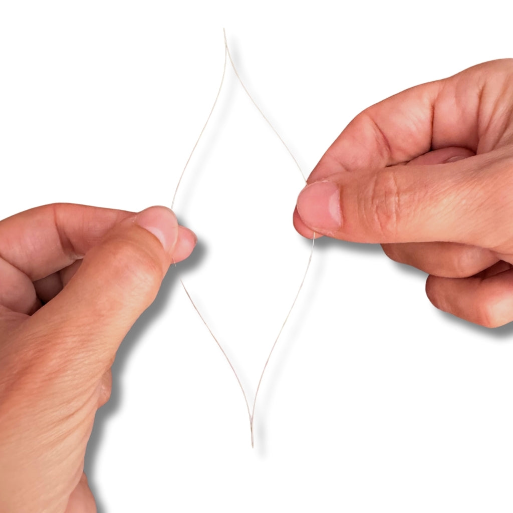 Aguja Joyería ojo grande (dif. tamaños)