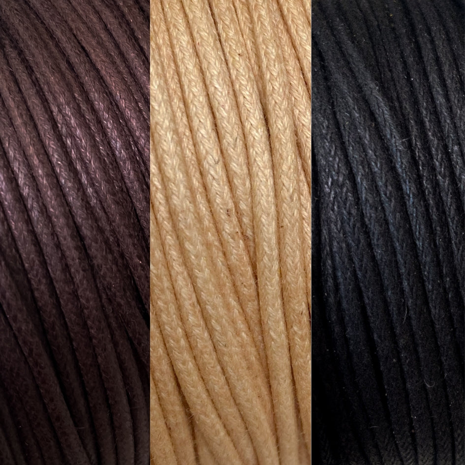 Cordón de Algodón Encerado 2 mm