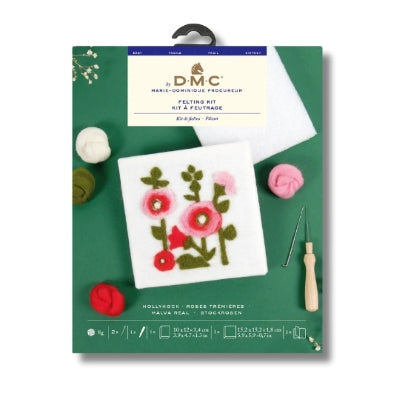 Kit de Fieltro Malvarrosas - DMC