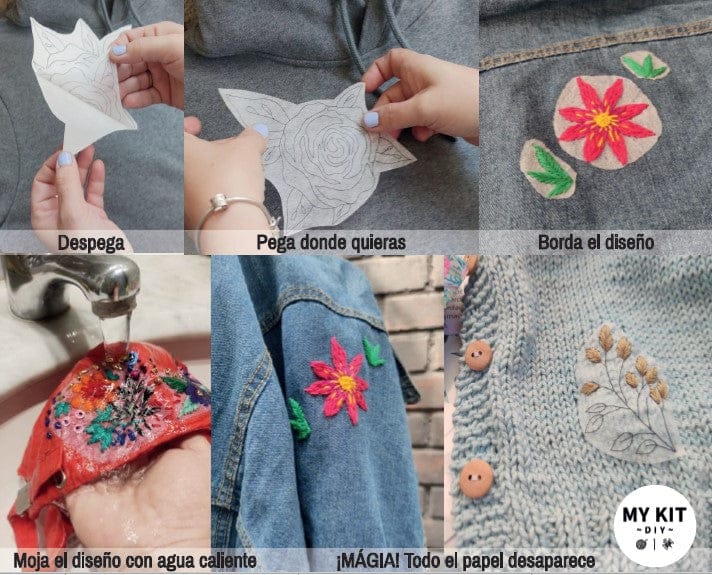 Set de Parches bordado Animalitos (MY KIT)