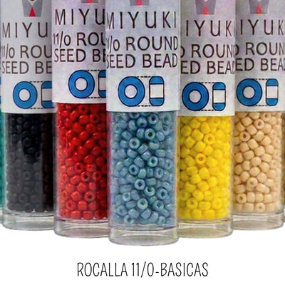 Mostacillas Miyuki - Rocalla 11/0 BASICAS